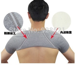 볪  е   ܼ ü ߿    Ʈ/Bamboo shoulder pad thermal sports far infrared self-heating charcoal double-shoulder set